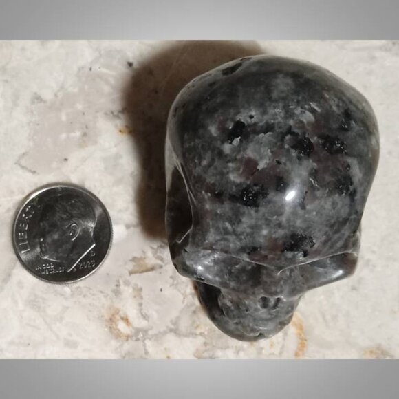 ❤️ yooperlite SKULL   PEACE truth HEALTH - UV reactive SMALL - Picture 7 of 7